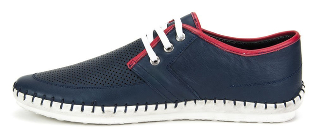 Shoes Lanqier 38A417 Navy