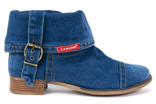 Botki Lanqier 40C0201 jeans