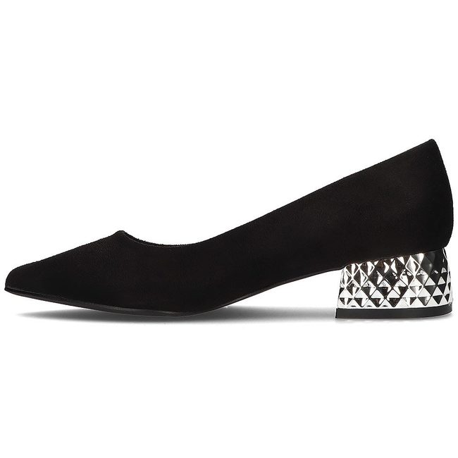 Heeled pumps FILIPPO DP2101/21 BK black
