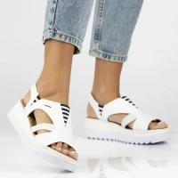 Sandals Rieker V44Y5-80 white