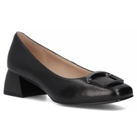 Leather shoes Filippo DP6946/25 BK black