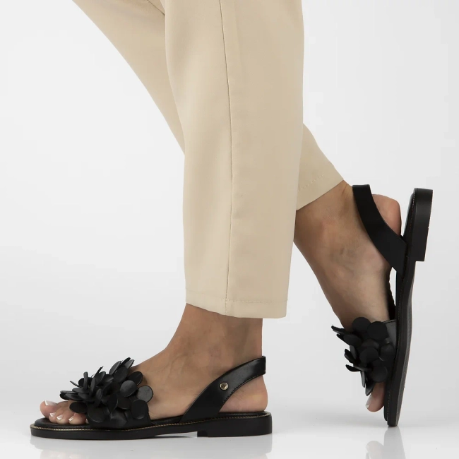 Leather sandals Filippo 40425 black