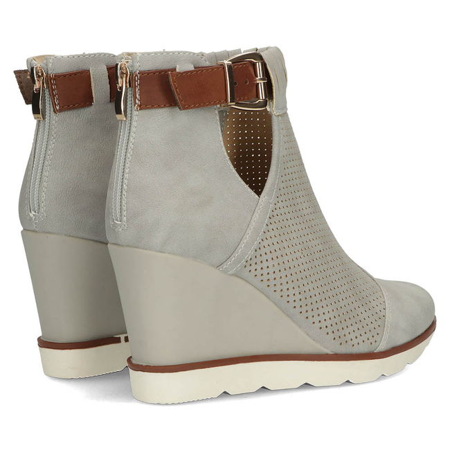 Wedge ankle boots Filippo DBT207/22 GR grey
