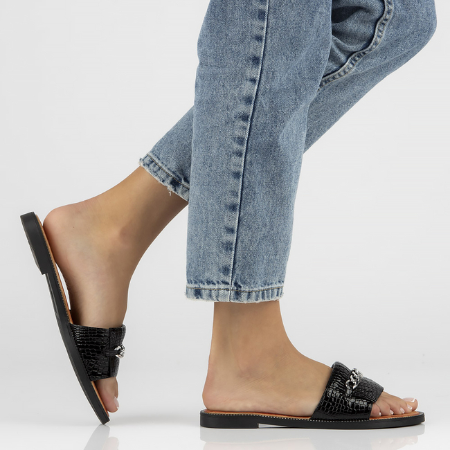 Slippers Filippo DK3671/22 BK black