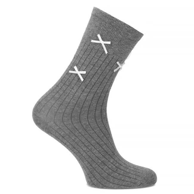 Women's Socks LM325-64 grey