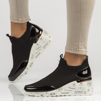 Leather shoes Filippo DP3551/22 BK black