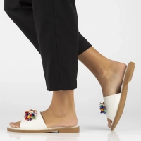Slippers Filippo DK6233/25 WH white