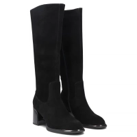 Leather boots Filippo DKZ8192/26 BK black