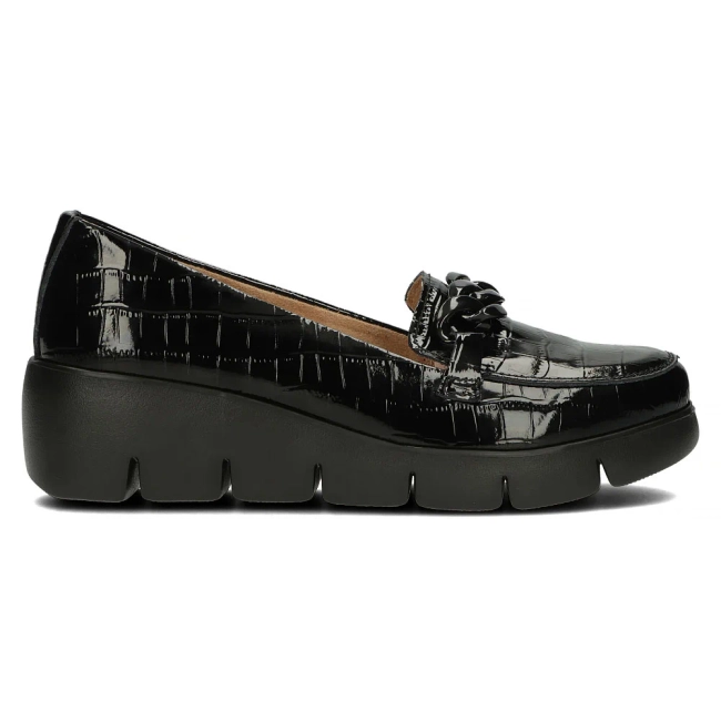 Leather shoes Filippo DP4128/24 BK black