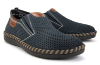 Shoes Rieker B2465-14 Blue Extra Width