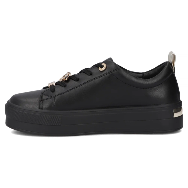Leather shoes Filippo DP3533/25 BK DI black
