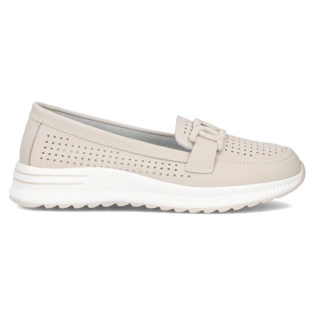 Leather shoes Filippo DP4400/25 BE beige