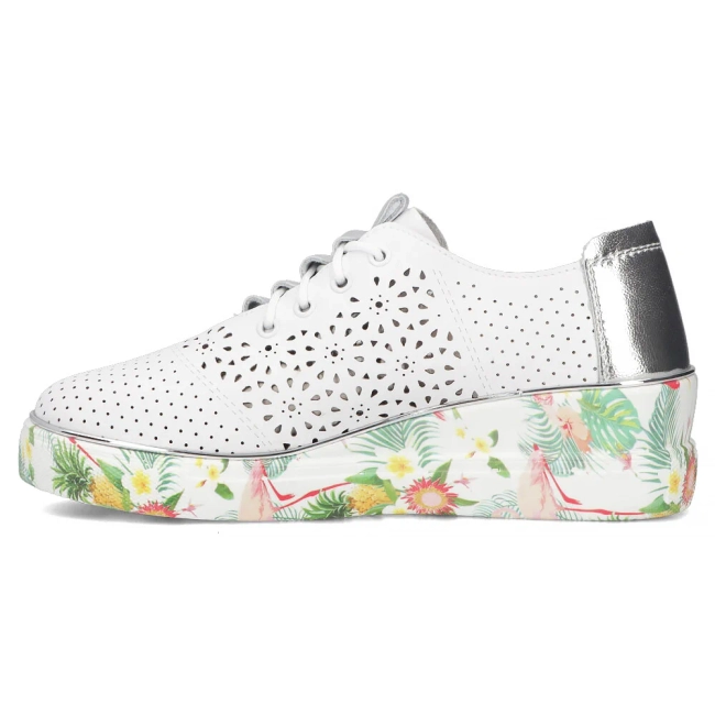 Leather shoes Artiker 56C1799 white