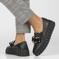 Leather shoes Filippo 198 black