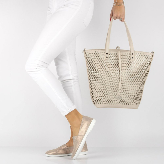 Handbag Filippo Shopper TD0007/21 LG light grey