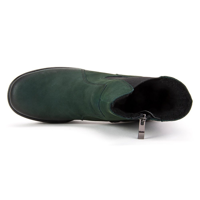 Botki FILIPPO 439 S Zielone Nubuk