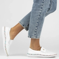 Leather shoes Artiker 54C1511 white