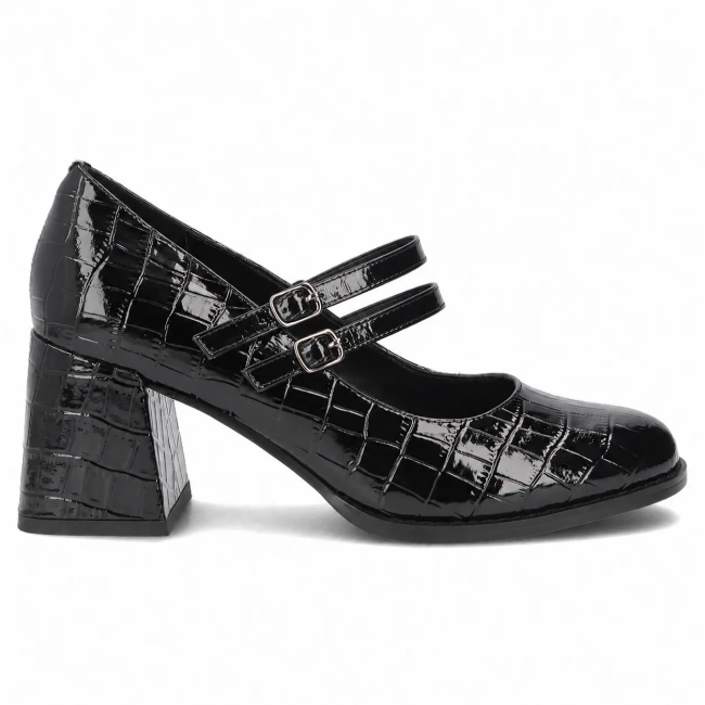 Leather shoes Filippo DP8161/26 BK black
