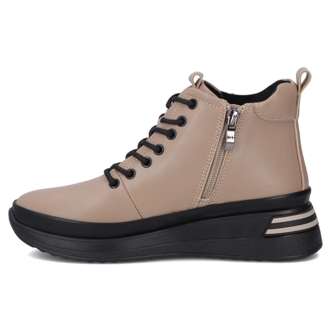 Leather ankle boots Filippo DBT4215/26 TP taupe