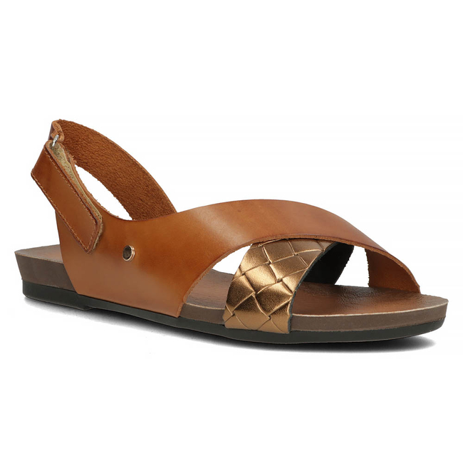 Leather sandals Filippo 40141 brown