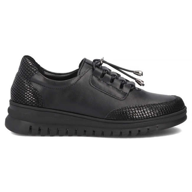 Leather shoes Filippo DP8102/26 BK black