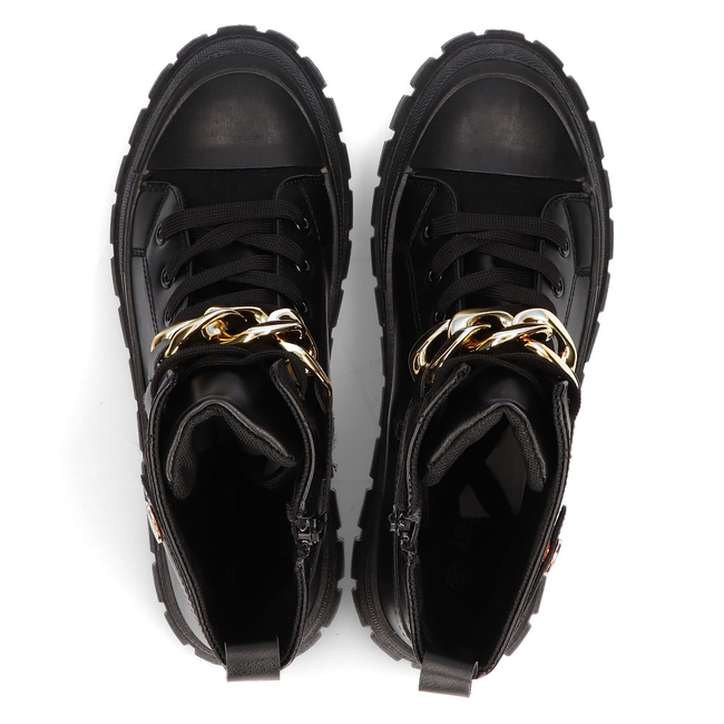 Botki typu workery Filippo V2001 czarne