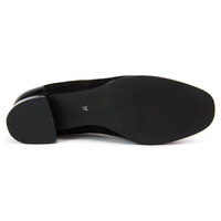 Półbuty Adalbert 455 Czarny Zamsz