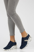 Leather Sneakers Filippo DP3550/22 NV navy