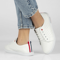 Leather shoes Filippo DP3508/23 WH white