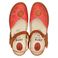 Sandals Jana 8-28110-22 599 Red Combination