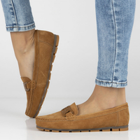 Leather loafers Filippo DP3630/23 BR brown