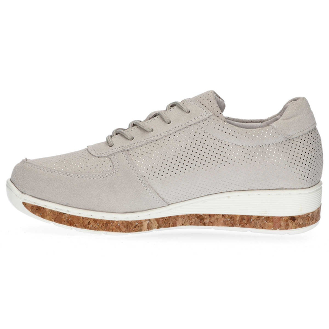 Leather shoes Filippo DP1252/20 GR gray