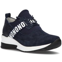 Leather sneakers Filippo DP1388/21 NV navy blue