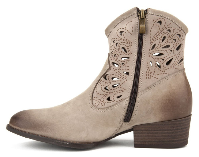 Booties Exbut 69-5791-M78/0PN/1G grey nubuck