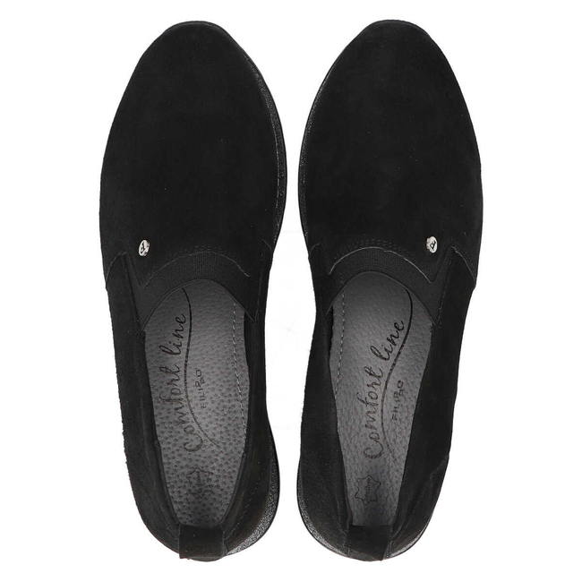 Sneakersy Filippo DP1500/20 BK czarne brokat