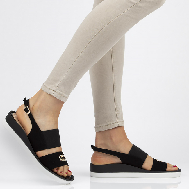 Leather sandals Filippo 179 black