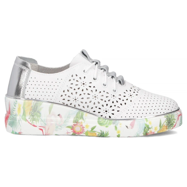 Leather shoes Artiker 56C1799 white