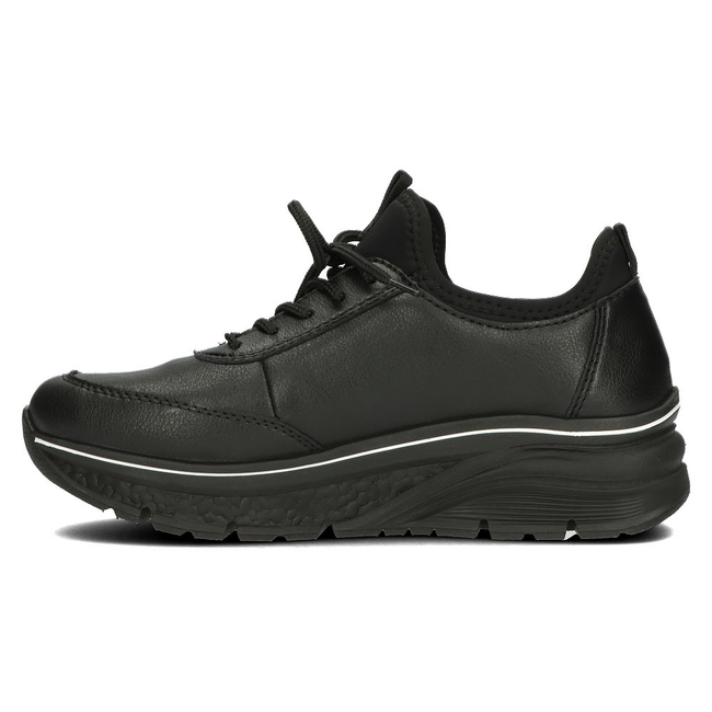 Rieker leather sneakers 48050-00 black