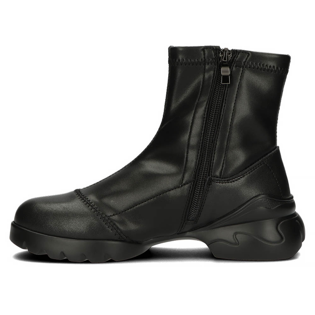 Skórzane botki Filippo DBT4184/22 BK czarne