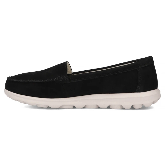 Leather loafers Filippo DP6751/25 BK black