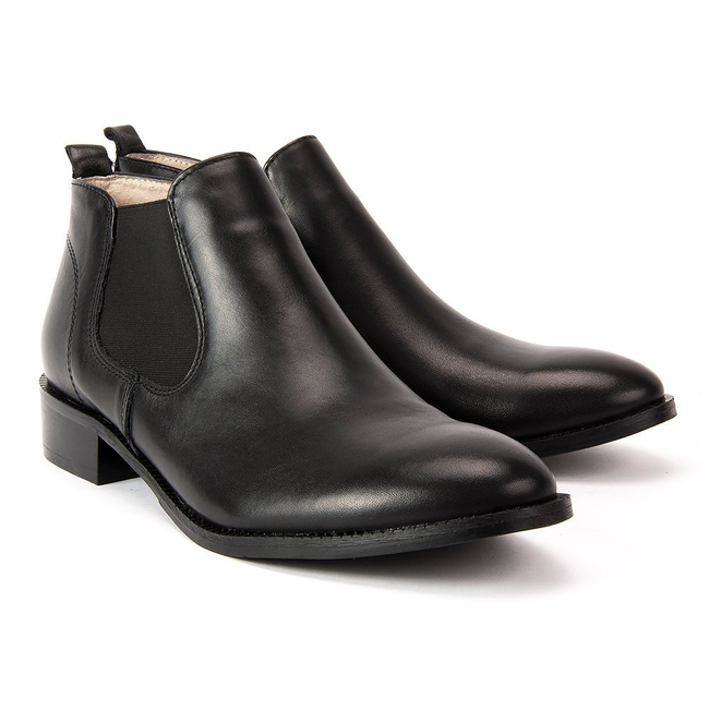 Botki Filippo 811 Czarne Lico