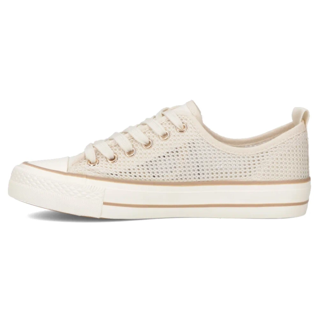 Trampki beige up slim QY838-8 beżowe