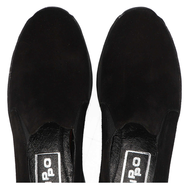 Leather Sneakers Filippo 966 black