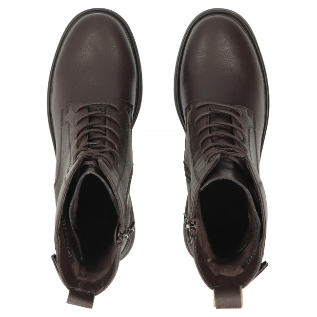 Skórzane botki Filippo DBT8190/26 D BR brązowe