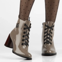 Leather ankle boots Filippo DBT6314/24 TP taupe