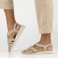 Sandals Rieker V0649-62 beige