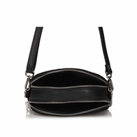 Handbag Toscanio Leather Messenger Bag A283 black