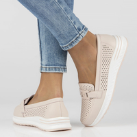 Leather shoes Filippo DP4400/23 PI pink