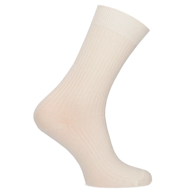 Women's Socks cream stripes