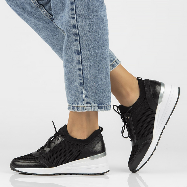 Sneakersy Filippo DP2002/21 BK czarne